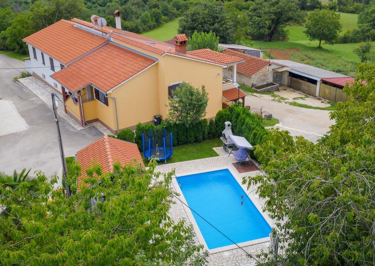 House Semy With Private Pool Villa Pazin Buitenkant foto