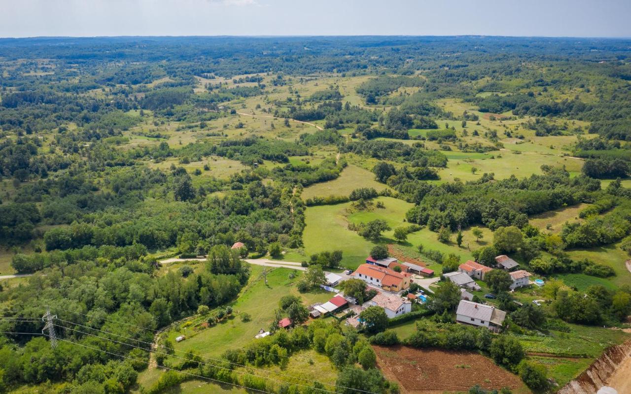 House Semy With Private Pool Villa Pazin Buitenkant foto