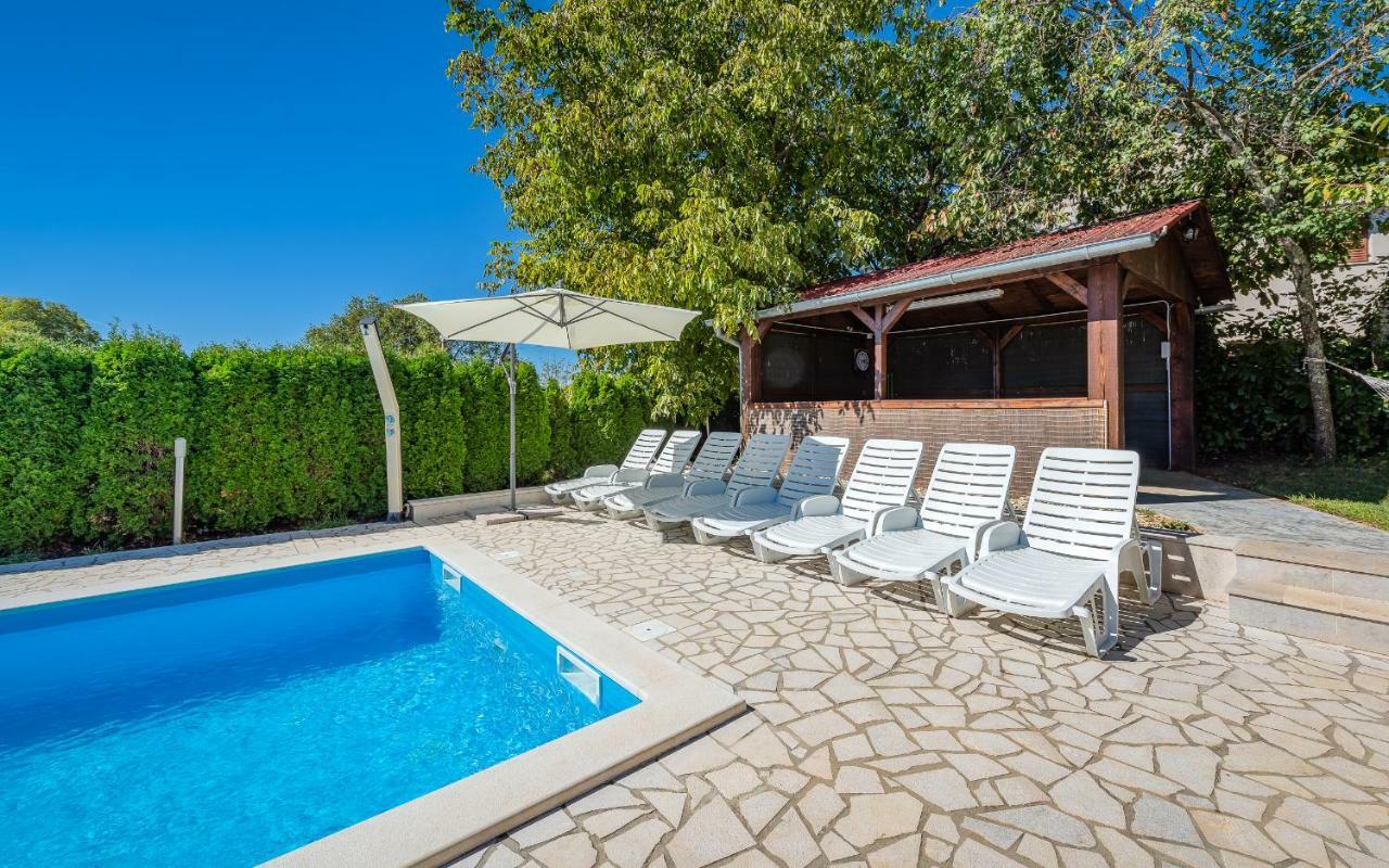 House Semy With Private Pool Villa Pazin Buitenkant foto